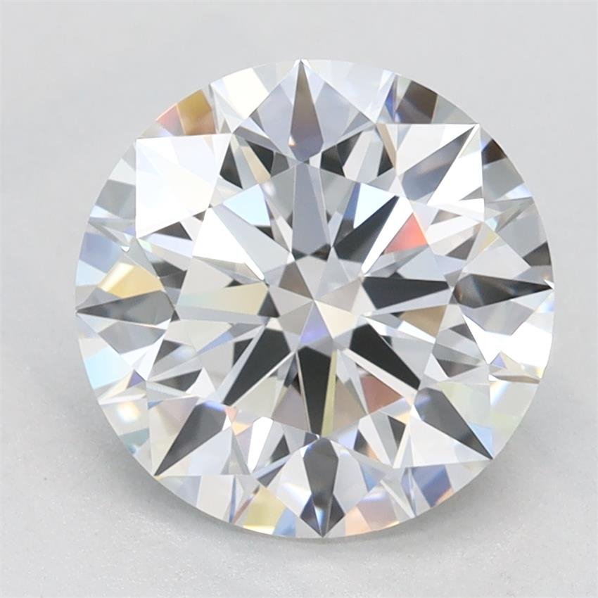 2.13ct D VVS1 Rare Carat Ideal Cut Round Lab Grown Diamond