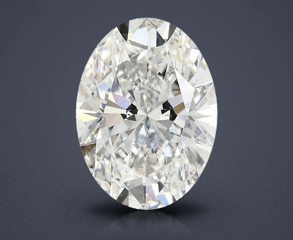 4.10 Carat Oval Lab Diamond