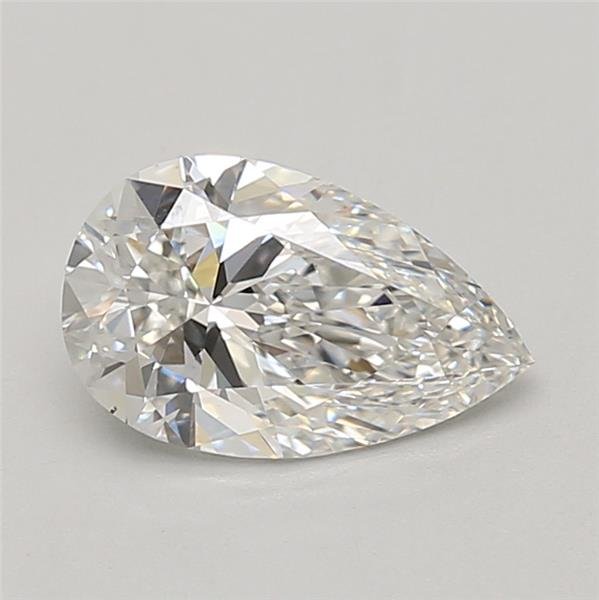 1.51ct E VS2 Rare Carat Ideal Cut Pear Lab Grown Diamond