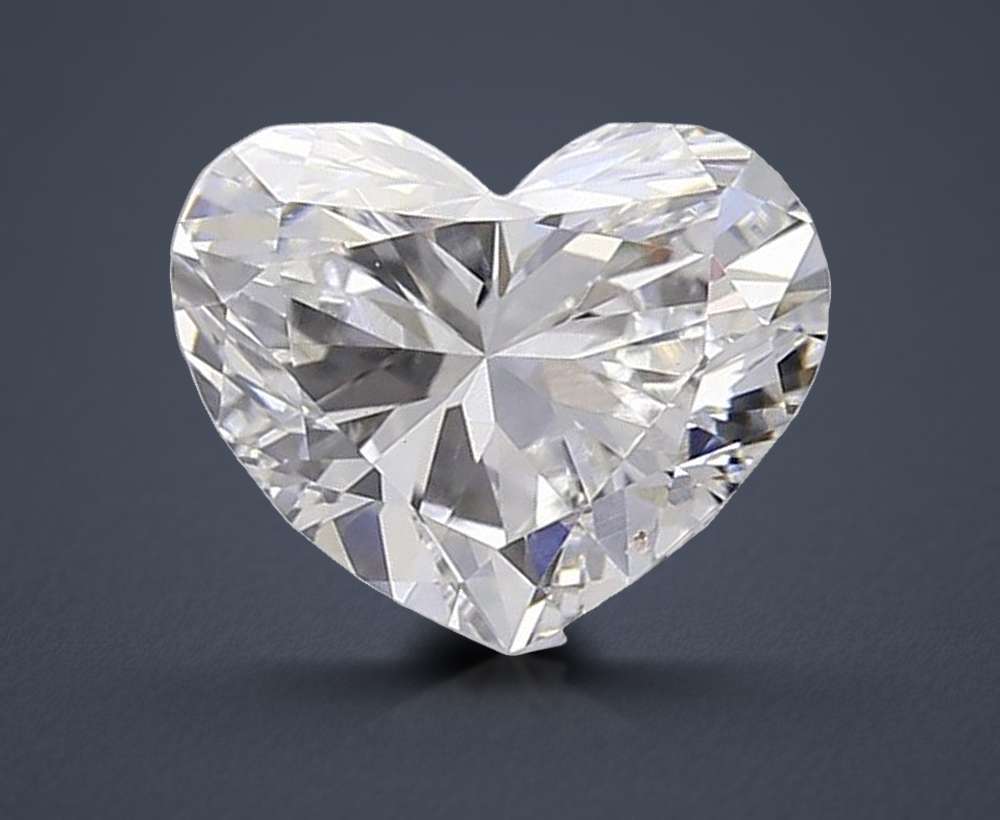 0.63 Carat Heart Lab Diamond