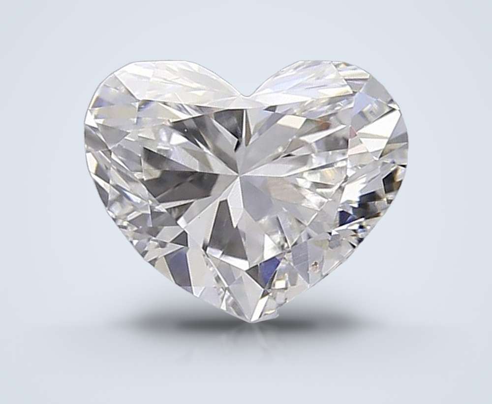 0.63 Carat Heart Lab Diamond