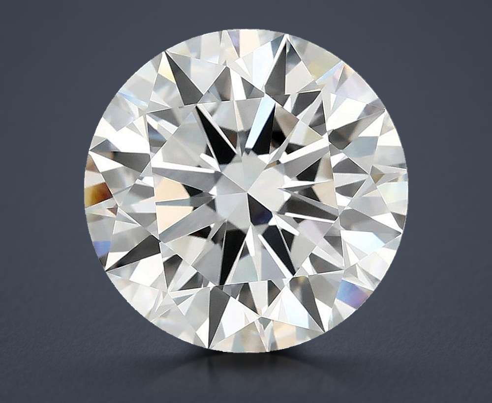 5.90 Carat Round Lab Diamond