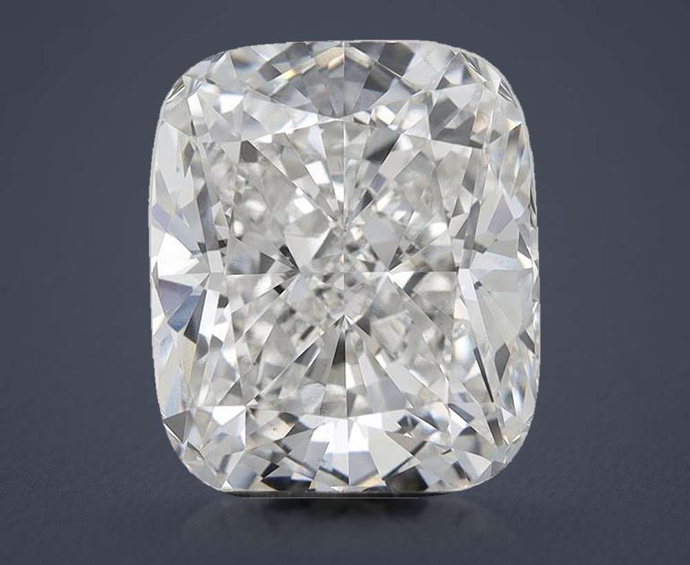 5.96 Carat Cushion Lab Diamond