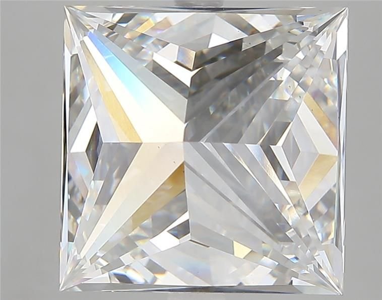 8.07ct H VS1 Rare Carat Ideal Cut Princess Lab Grown Diamond