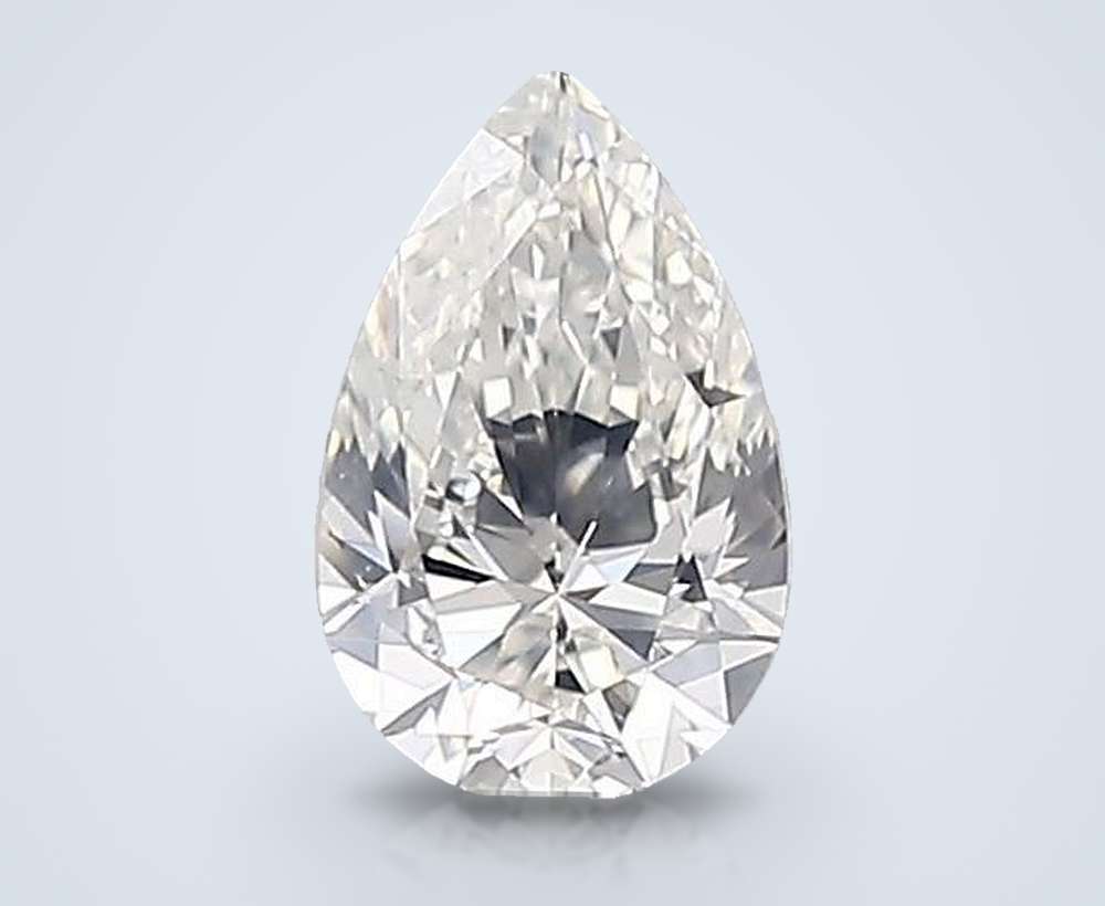 0.35 Carat Pear Natural Diamond