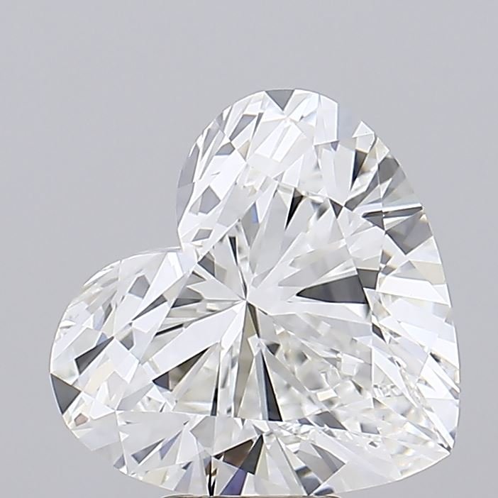 7.07ct E VVS2 Rare Carat Ideal Cut Heart Lab Grown Diamond