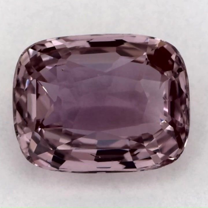 2.51 Carat Pink Cushion Sapphire