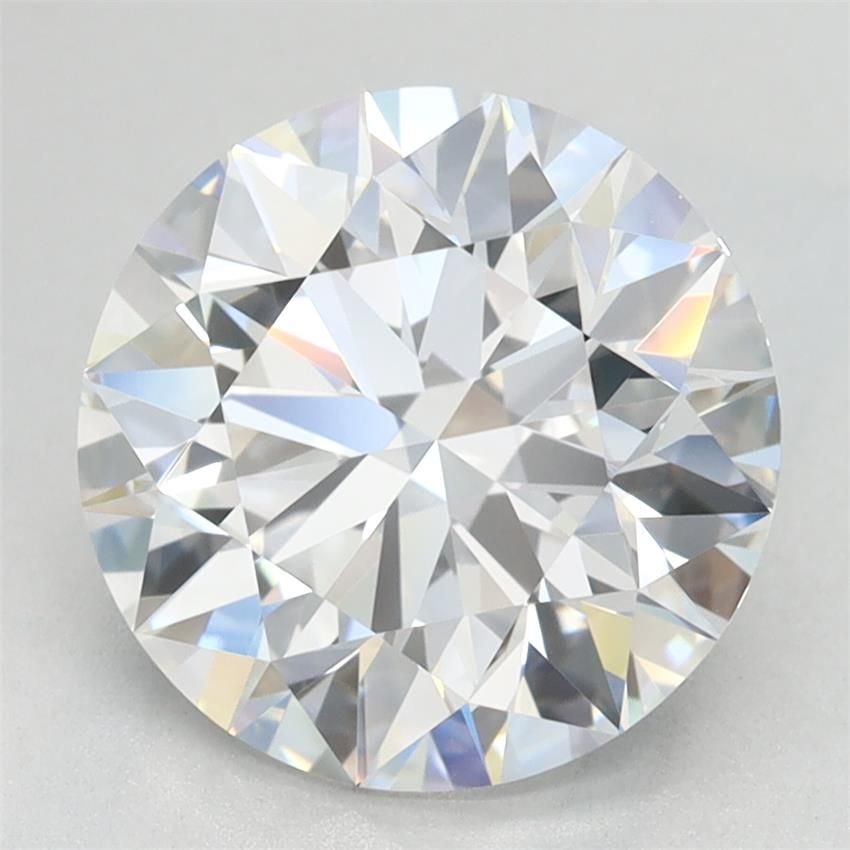 2.73ct D VVS1 Rare Carat Ideal Cut Round Lab Grown Diamond