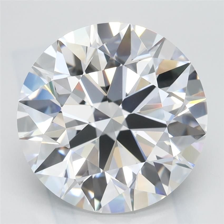 3.83ct D IF Rare Carat Ideal Cut Round Lab Grown Diamond