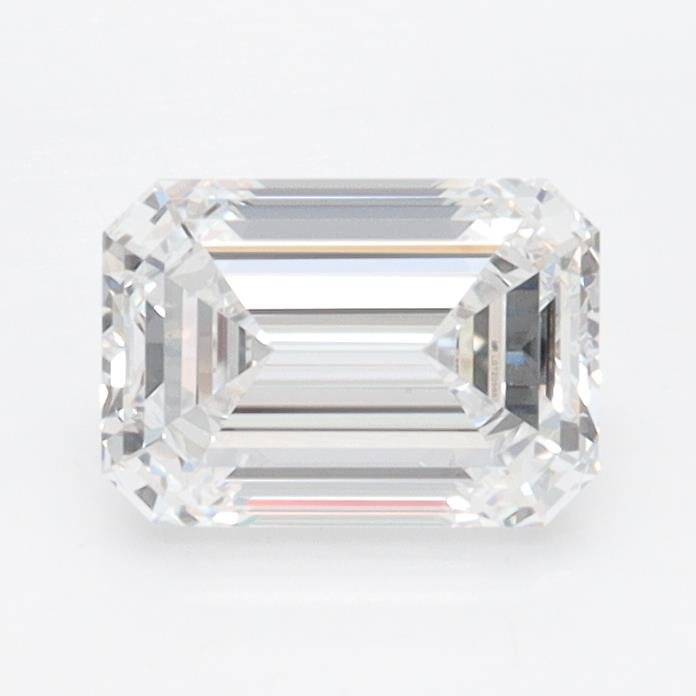 1.08ct D VVS1 Rare Carat Ideal Cut Emerald Lab Grown Diamond