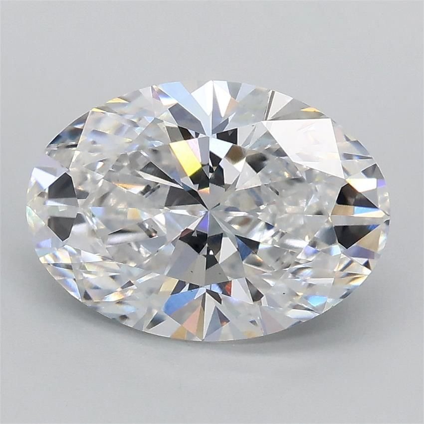 2.09ct D VS1 Rare Carat Ideal Cut Oval Lab Grown Diamond