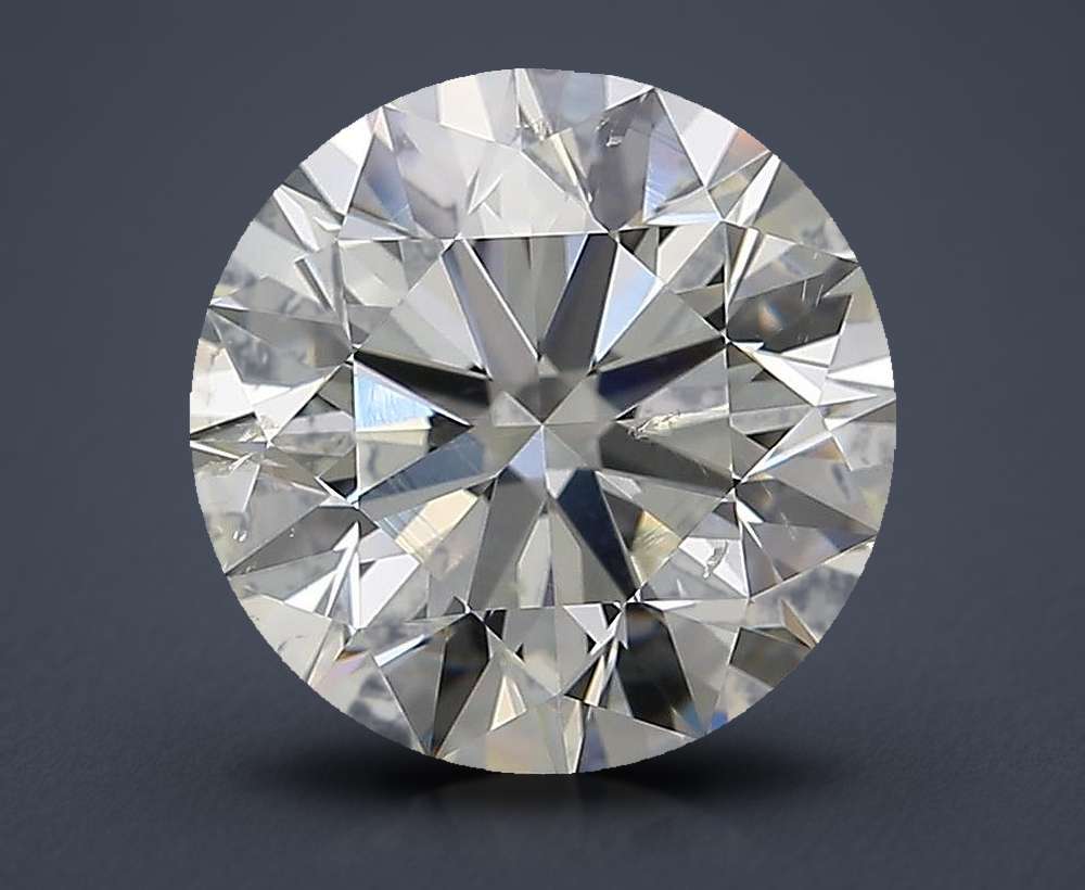 3.70 Carat Round Natural Diamond