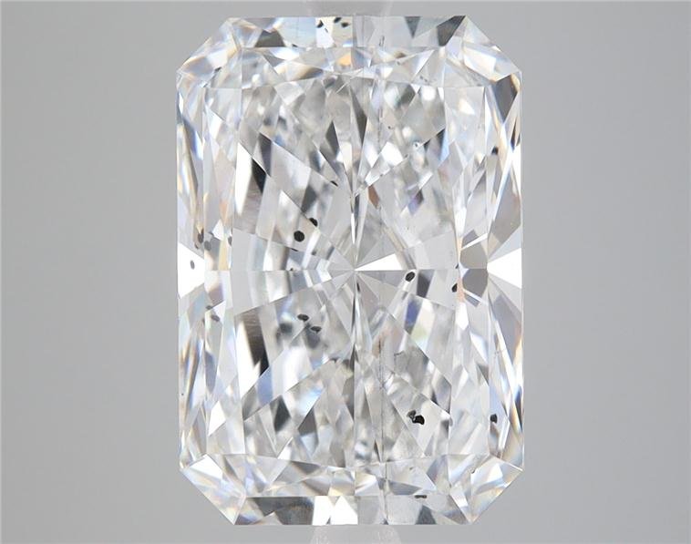 5.45ct F SI2 Rare Carat Ideal Cut Radiant Lab Grown Diamond