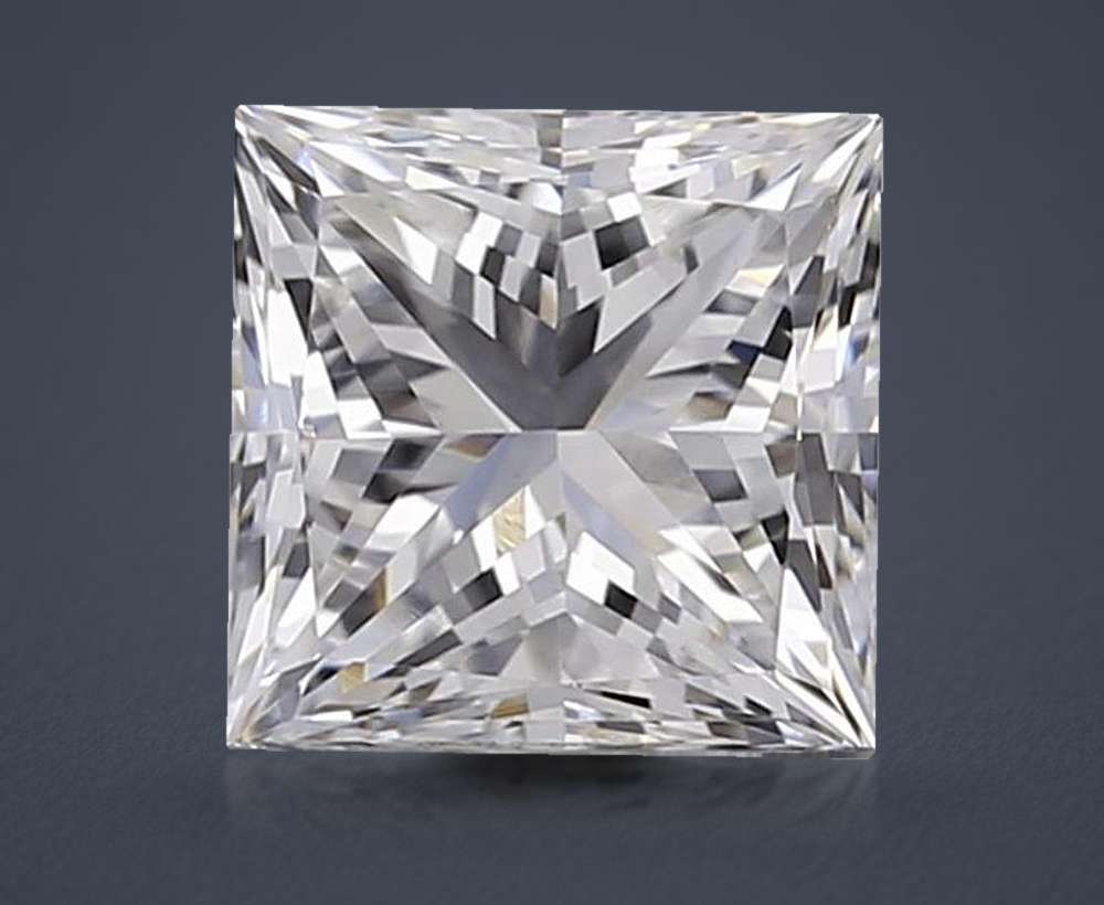 0.61 Carat Princess Lab Diamond