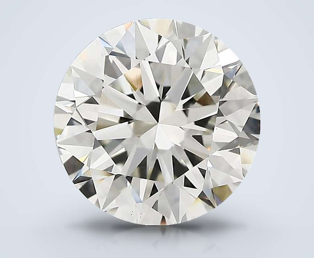 3.51 Carat Round Lab Diamond