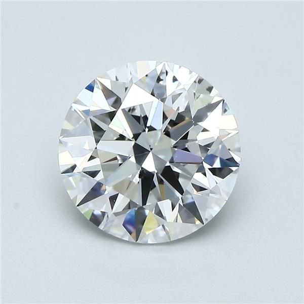 2.40ct D SI1 Rare Carat Ideal Cut Round Diamond