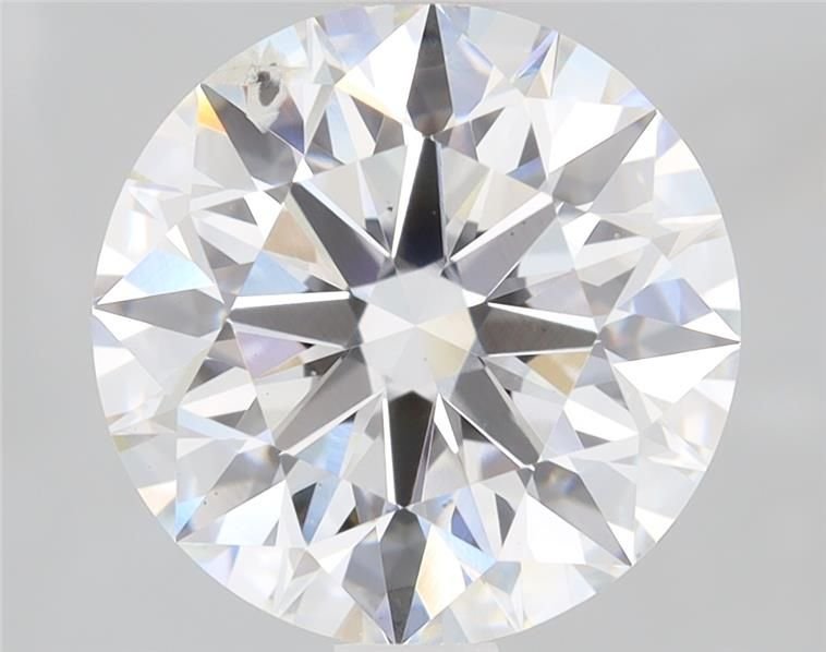 2.13ct E SI2 Rare Carat Ideal Cut Round Lab Grown Diamond