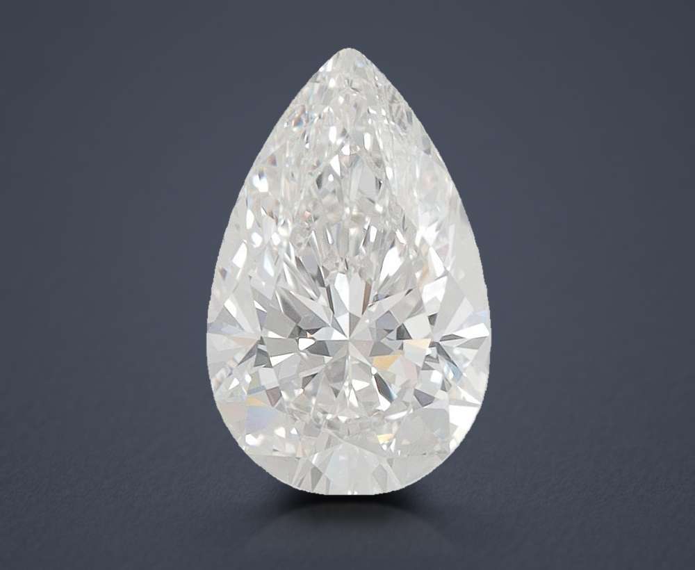 1.56 Carat Pear Lab Diamond