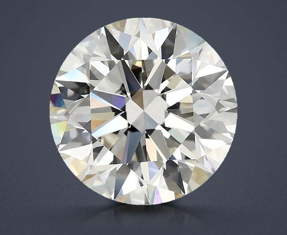 3.93 Carat Round Lab Diamond