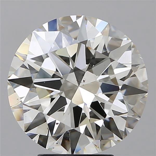 5.01ct I VS2 Rare Carat Ideal Cut Round Diamond