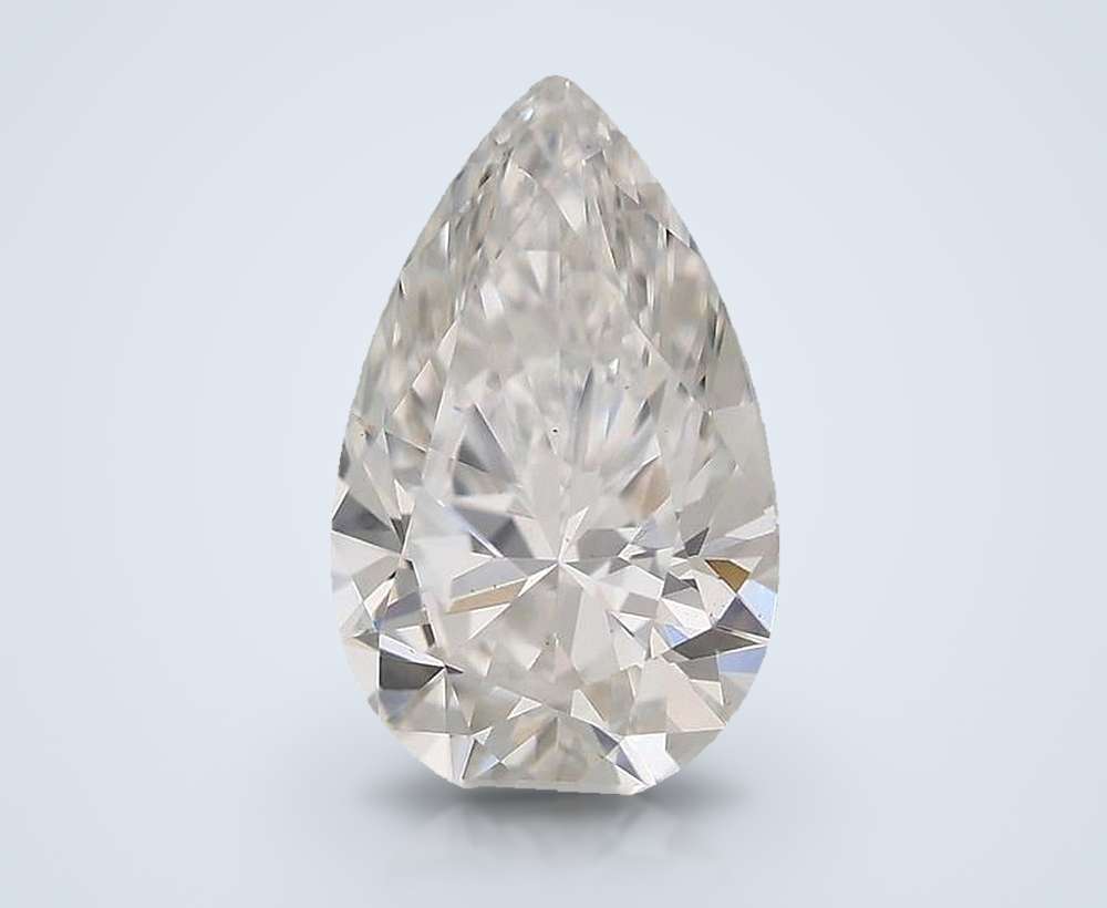 0.32 Carat Pear Lab Diamond
