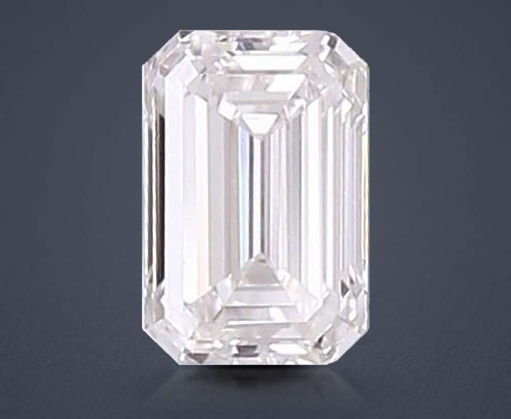 0.59 Carat Emerald Lab Diamond