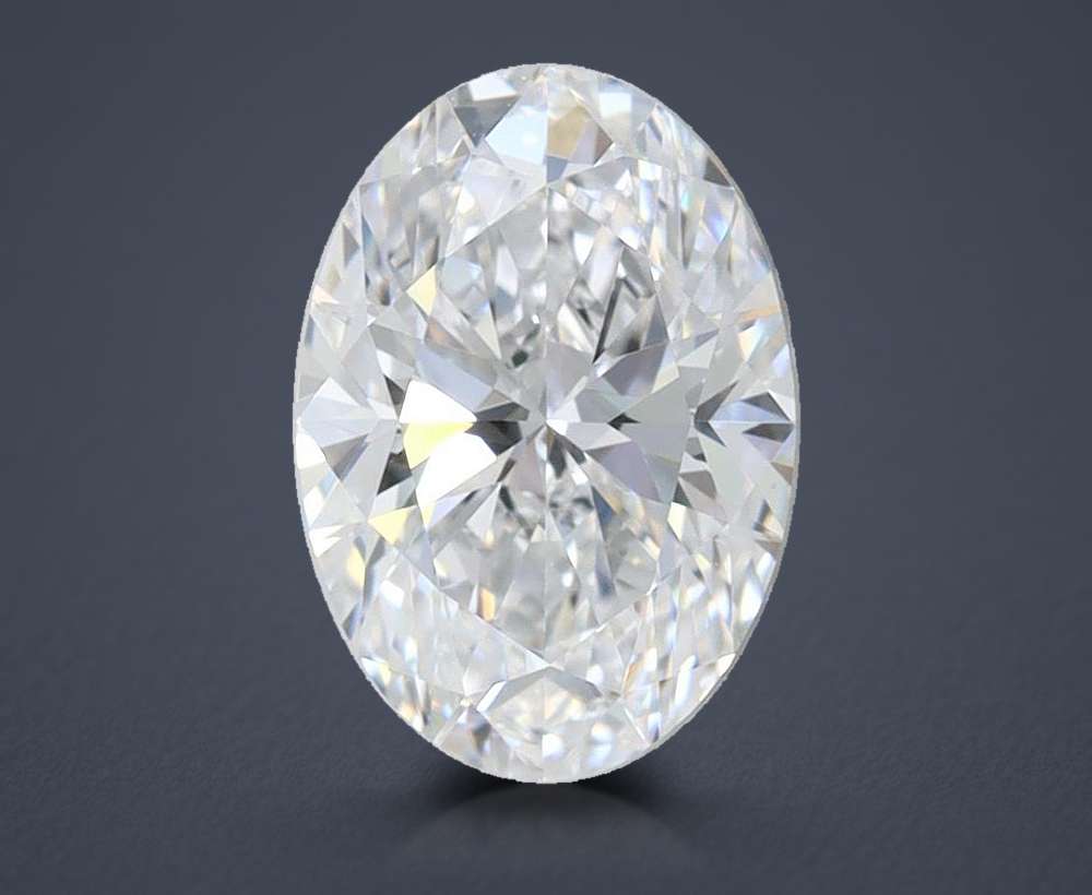 1.34 Carat Oval Lab Diamond