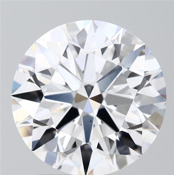 2.85ct E SI1 Rare Carat Ideal Cut Round Lab Grown Diamond