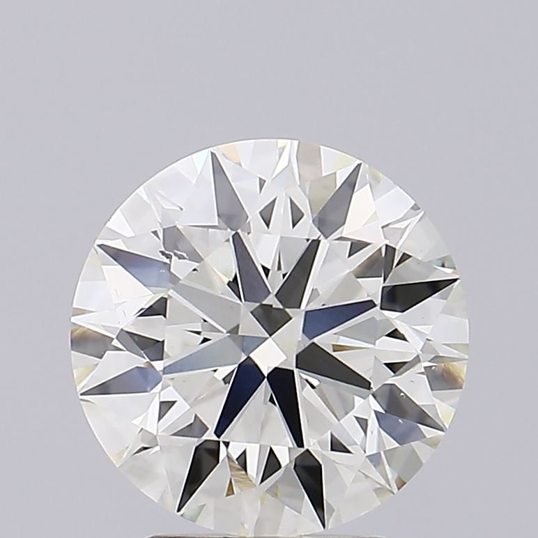 3.29ct J SI1 Rare Carat Ideal Cut Round Lab Grown Diamond