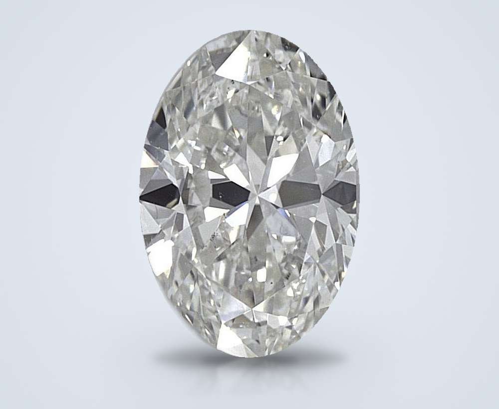 3.50 Carat Oval Natural Diamond
