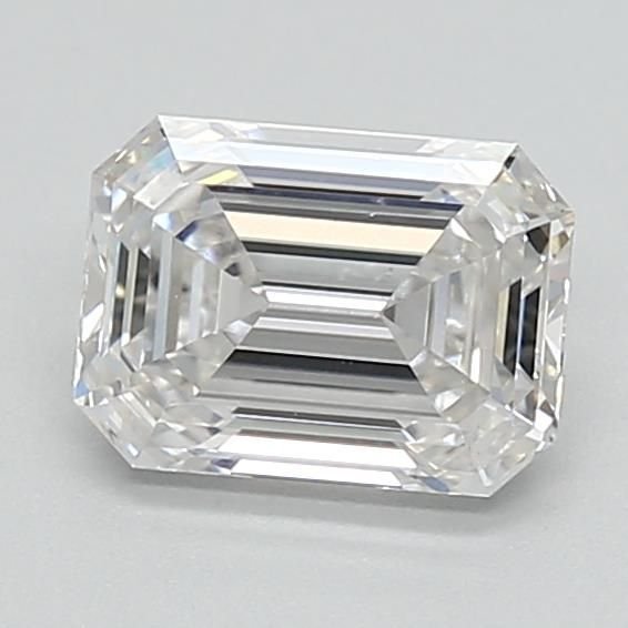 0.96ct F VS1 Rare Carat Ideal Cut Emerald Lab Grown Diamond