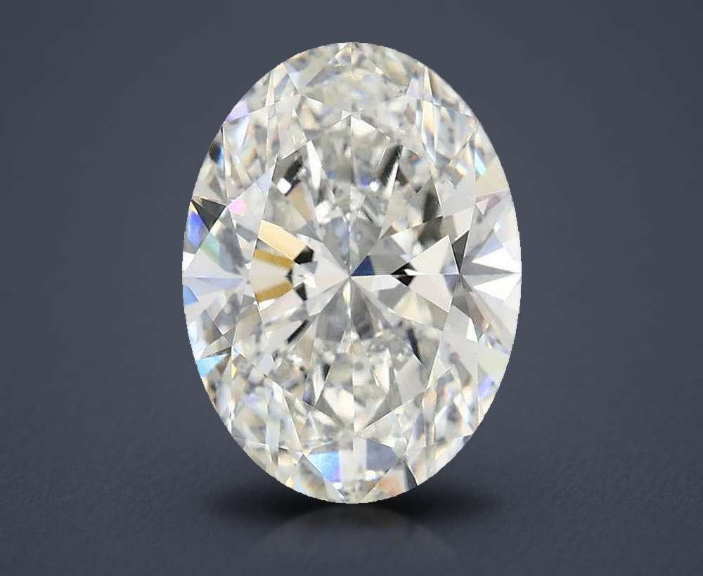 2.96 Carat Oval Lab Diamond