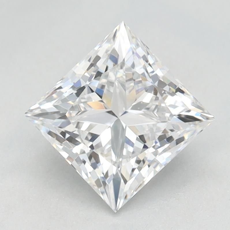 1.16ct D VVS1 Rare Carat Ideal Cut Princess Lab Grown Diamond