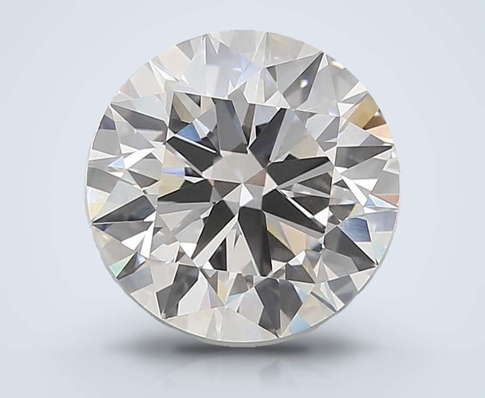8.16 Carat Round Lab Diamond