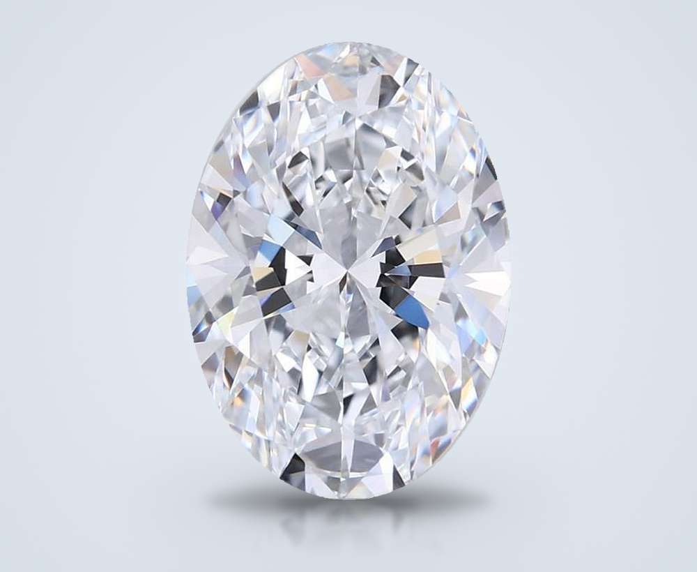 2.55 Carat Oval Lab Diamond