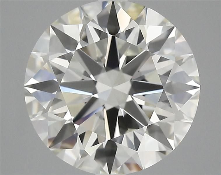 4.04ct H VVS2 Rare Carat Ideal Cut Round Diamond