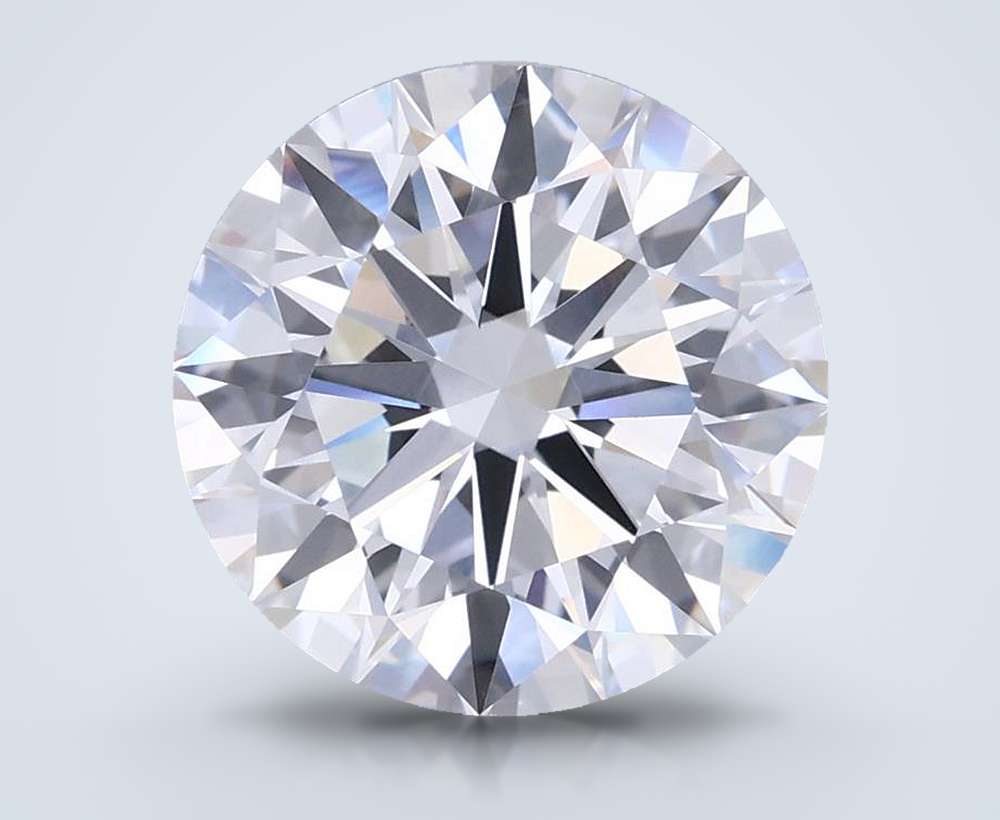4.55 Carat Round Lab Diamond