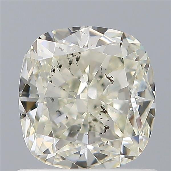 1.00ct I SI2 Rare Carat Ideal Cut Cushion Diamond