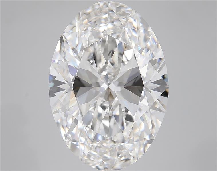 10.01ct F SI1 Rare Carat Ideal Cut Oval Lab Grown Diamond