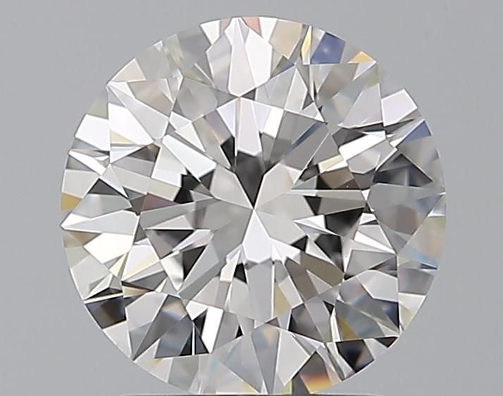 2.11ct D FL Rare Carat Ideal Cut Round Diamond
