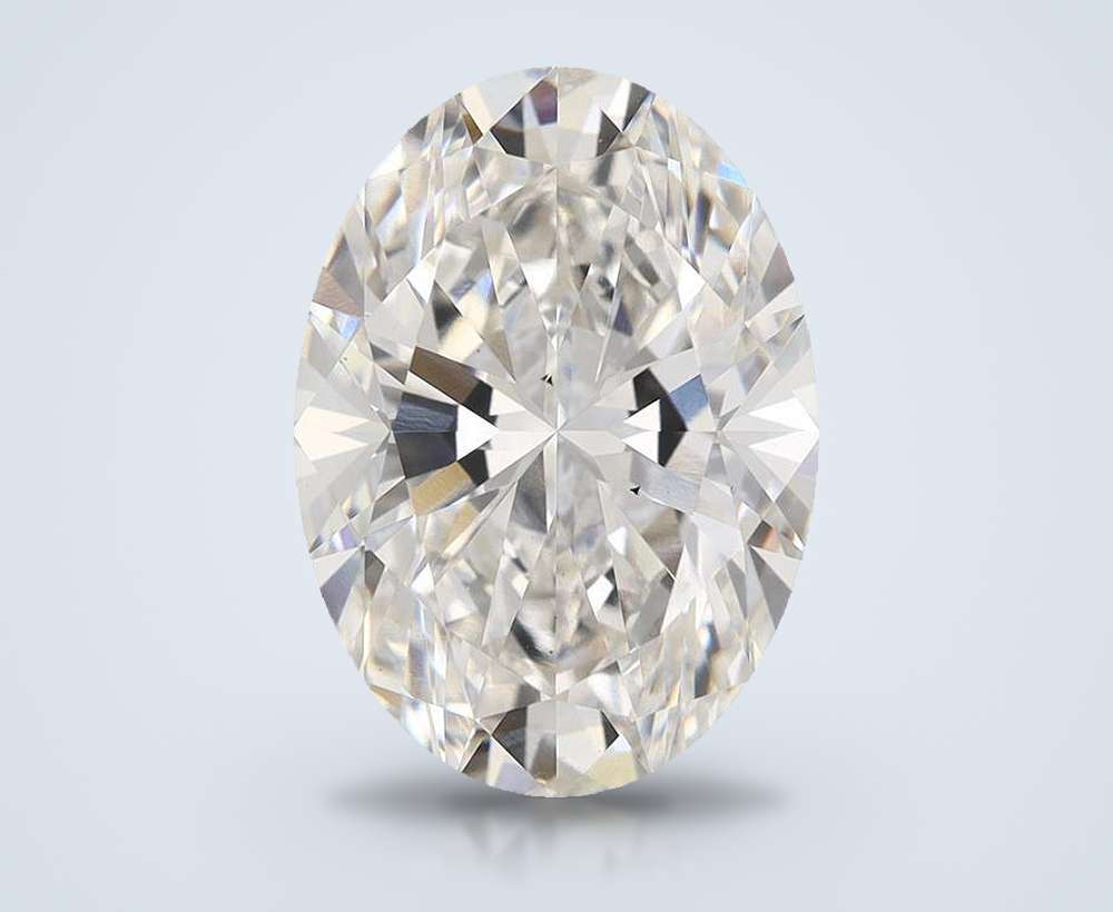 7.21 Carat Oval Lab Diamond