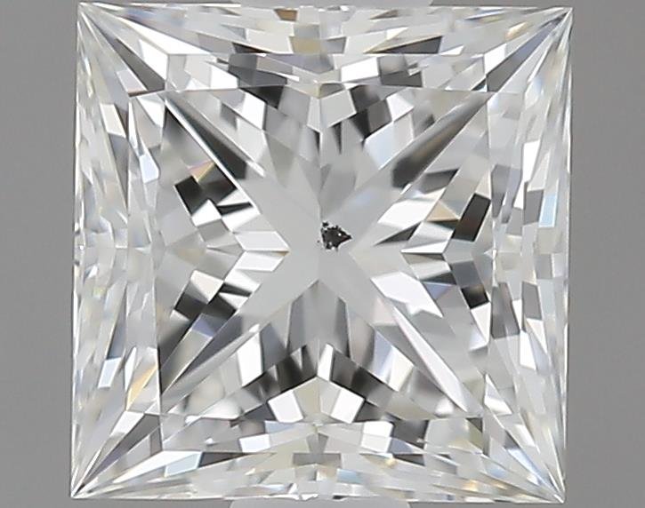 0.72ct G SI1 Rare Carat Ideal Cut Princess Diamond