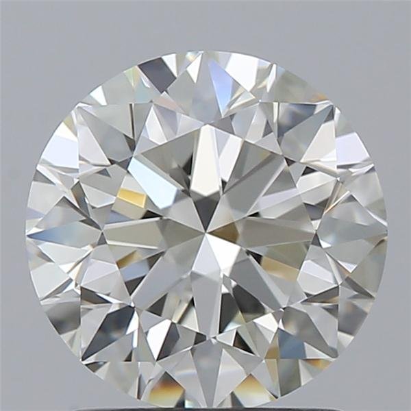 1.57ct K FL Rare Carat Ideal Cut Round Diamond