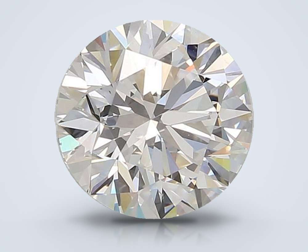 3.01 Carat Round Natural Diamond
