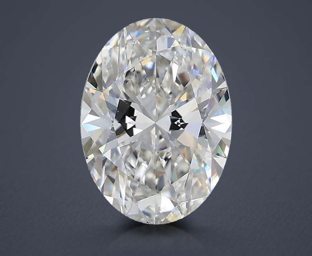 1.34 Ct. Fancy Vivid Blue Oval Lab Diamond