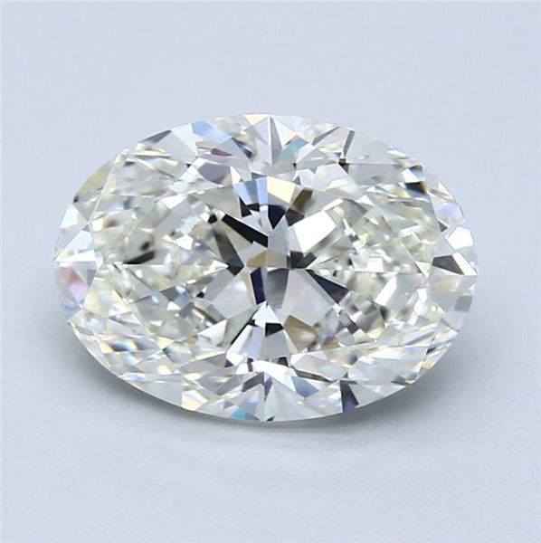 3.01ct J VS1 Very Good Cut Oval Diamond