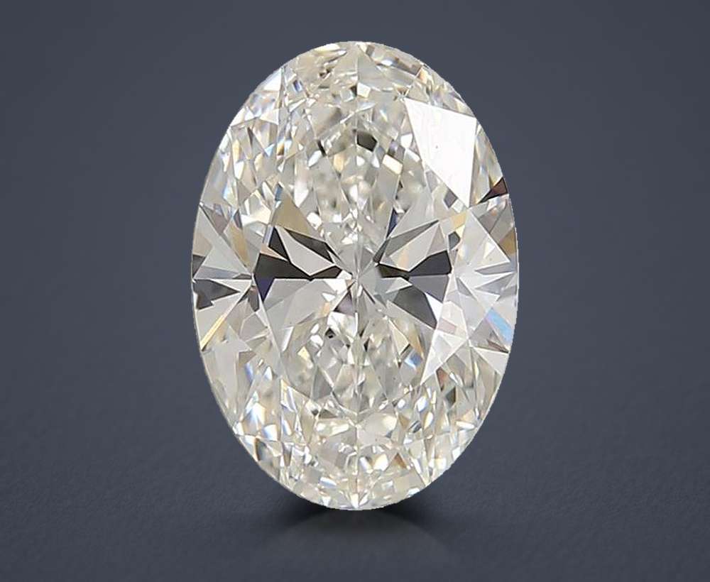 3.00 Carat Oval Lab Diamond