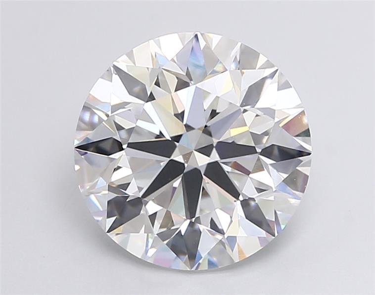 6.31ct F VS1 Excellent Cut Round Lab Grown Diamond