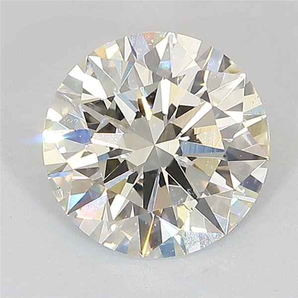 2.16ct J VS2 Rare Carat Ideal Cut Round Lab Grown Diamond