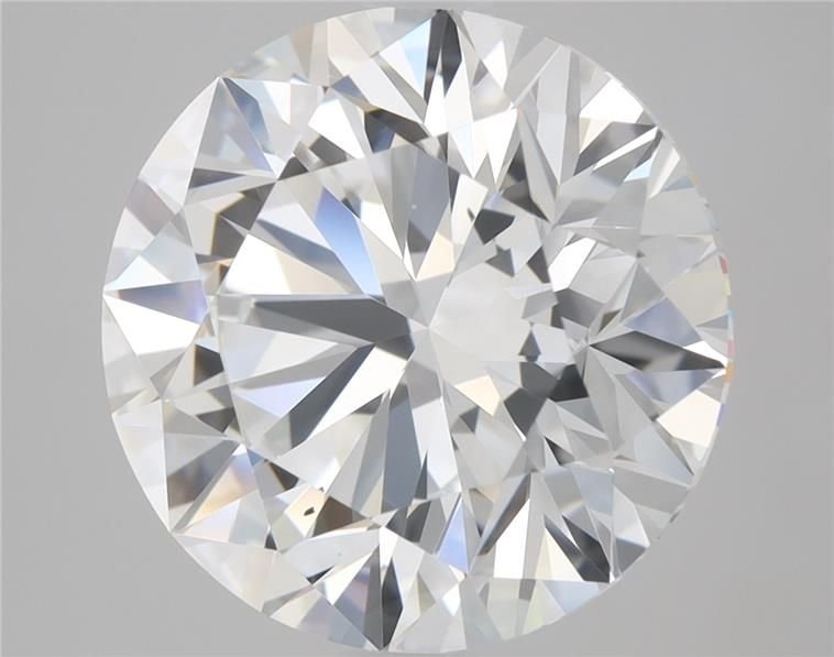 3.27ct D VS2 Rare Carat Ideal Cut Round Diamond